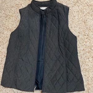Croft & Barrow Woven Quilted Vest